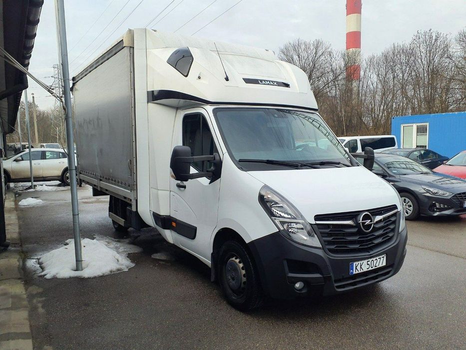 Opel Movano  2.3 163kM! Salon PL! Plandeka! 2 sypialnie ! Webasto!
