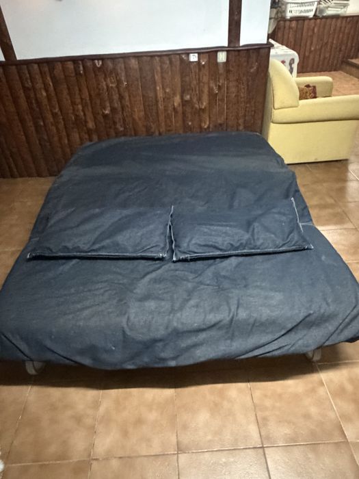 Sofa cama ikea ganga azul