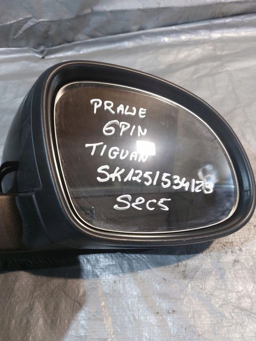 Lusterko Prawe 6Pin Vw Tiguan I