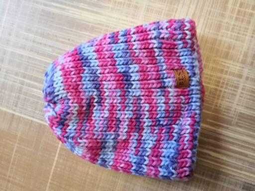 Детская зимняя шапочка р 52-54