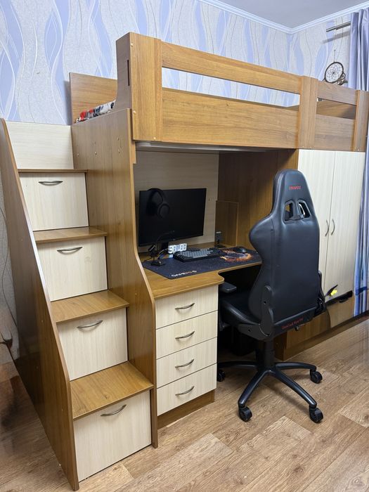 Ліжко-чердак 3 в 1