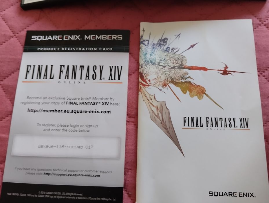 Jogo FF 14 + comando Oficial  FF14 para PC