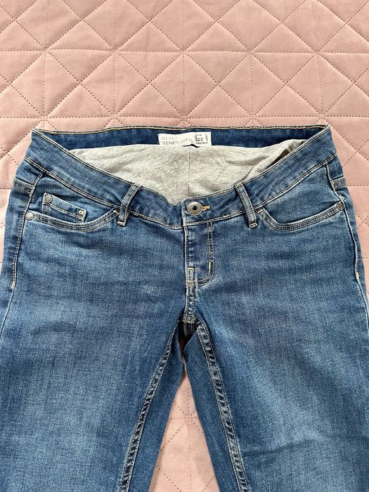 Spodnie jeansowe ciążowe 36