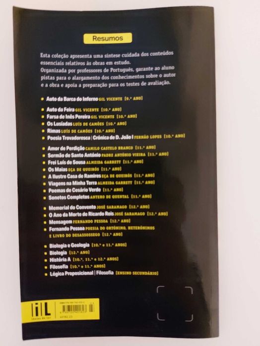Livro Resumo Os Maias (como novo)