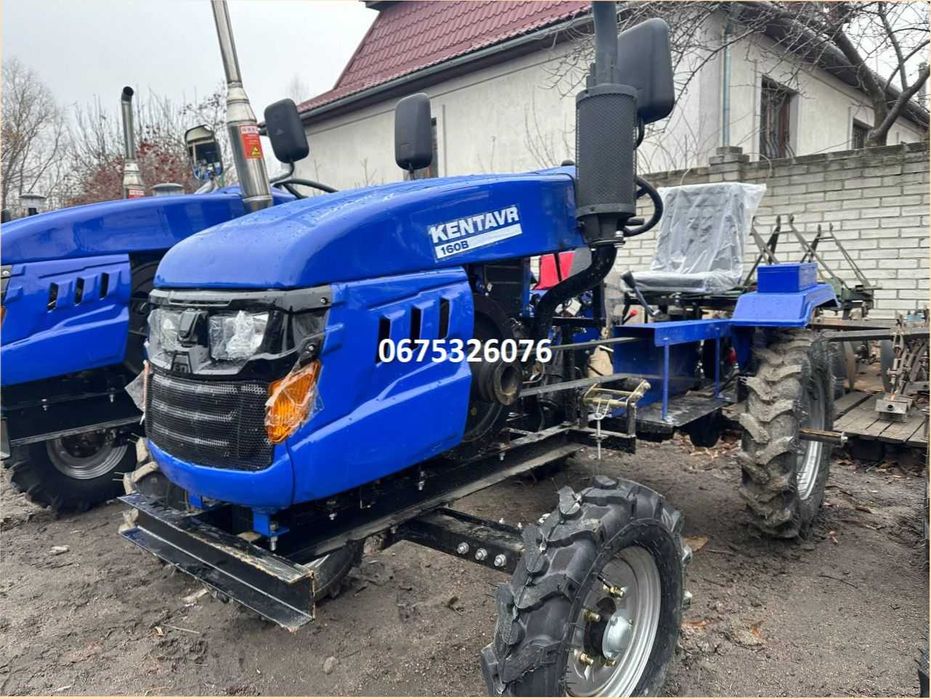 Мототрактор KENTAVR 160 B Плуг і фреза Доставка без передоплат!