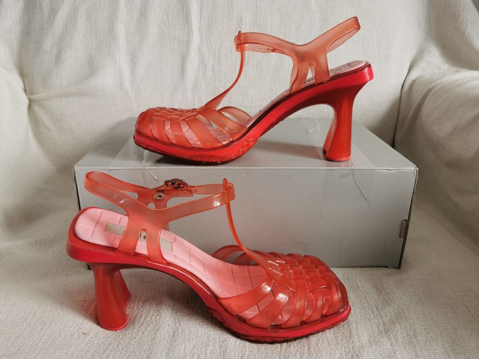 Melissa Vixen sandały na obcasie 37