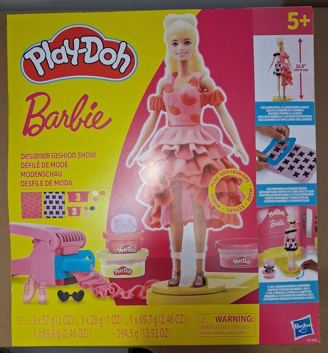 Plasticina Play - Doh - Barbie desfile de moda