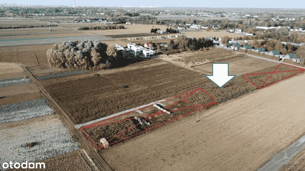 Działka budowlana przy ulicy Ruczaj Wilanów - Widok 2