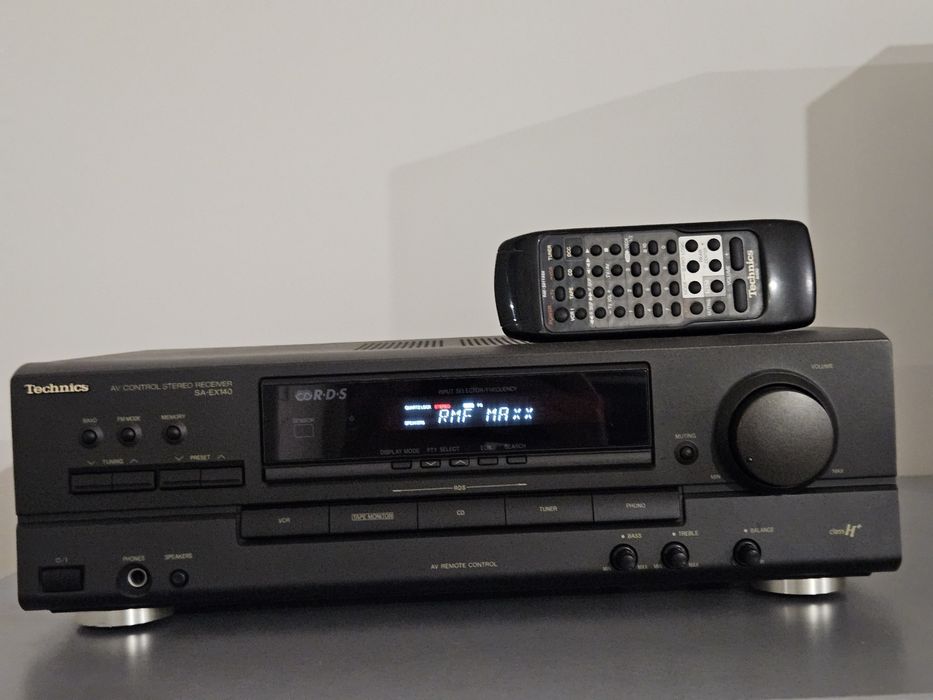 Amplituner Technics SA EX140 + pilot, super stan