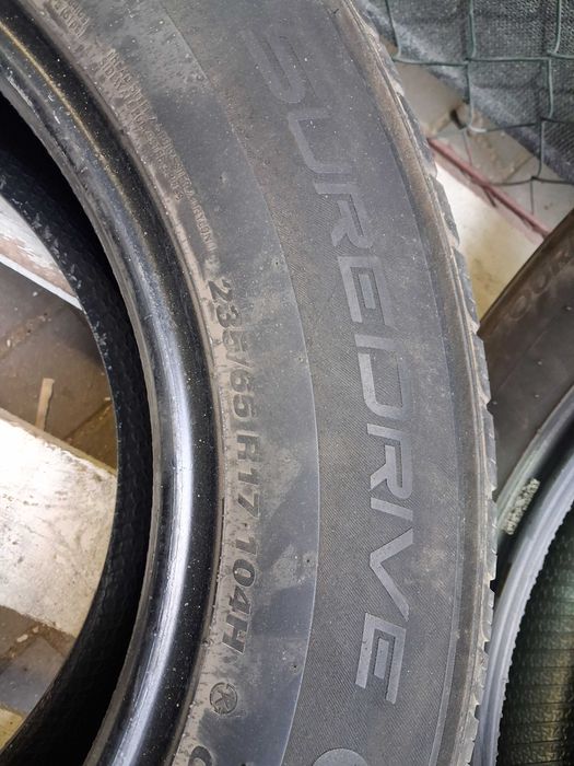 2x używane opony wielosezonowe Suredrive 235/65 R17 Gwarancja Montaż