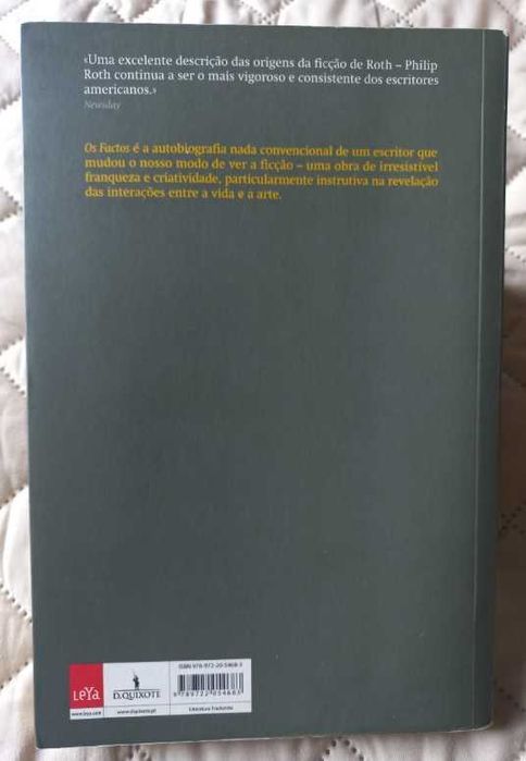 Os Factos; Autobiografia de um Romancista - Philip Roth