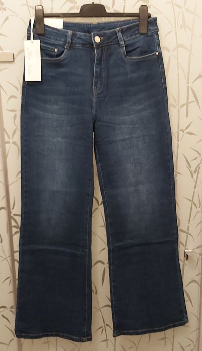 MISS SISTER włoskie elastyczne jeansy 42 nowe