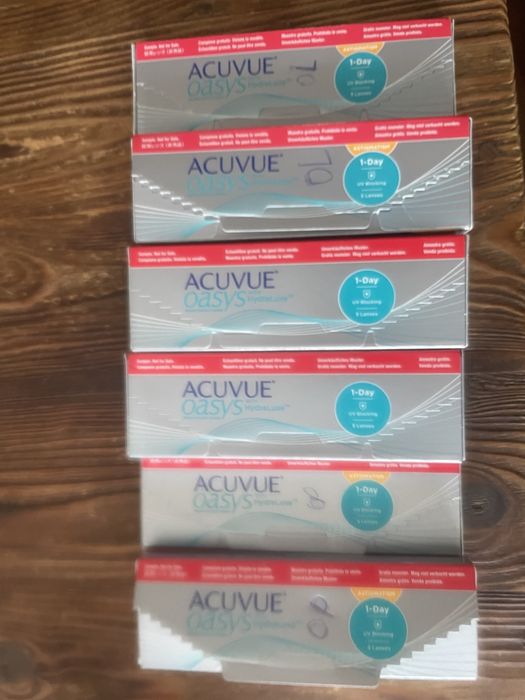 Soczewki kontaktowe Acuvue Oasys