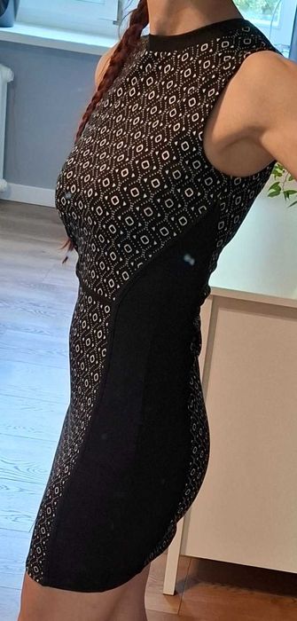 H&M sukienka mini 34 XS
