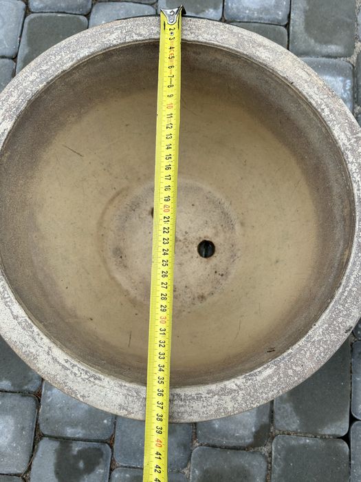 Donice mrozoodporne kobaltowe 3 sztuki