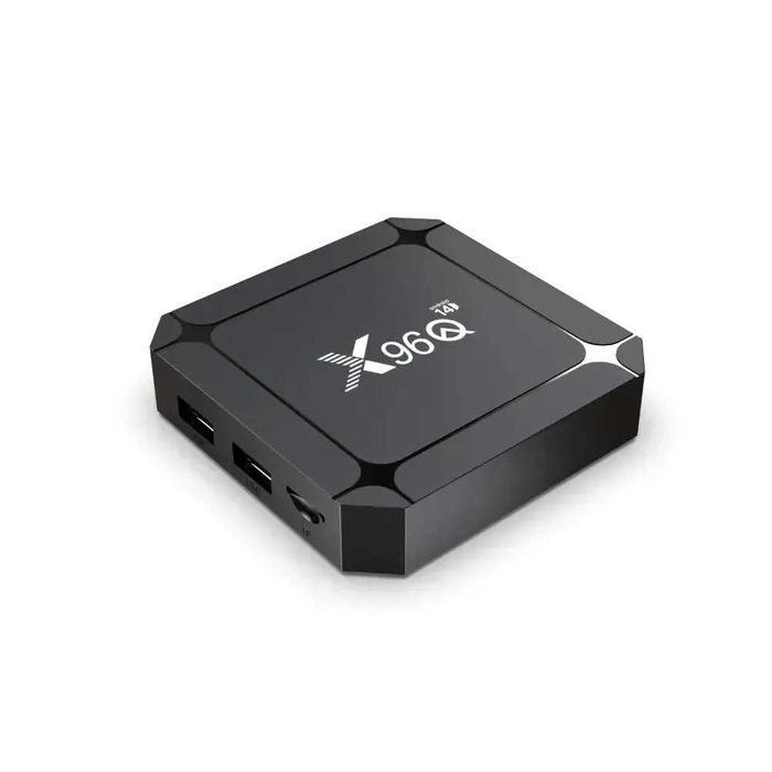 Новая 2К настроенная андроид 14 смарт приставка x96q 2/16 5 ГГц BT5.4
