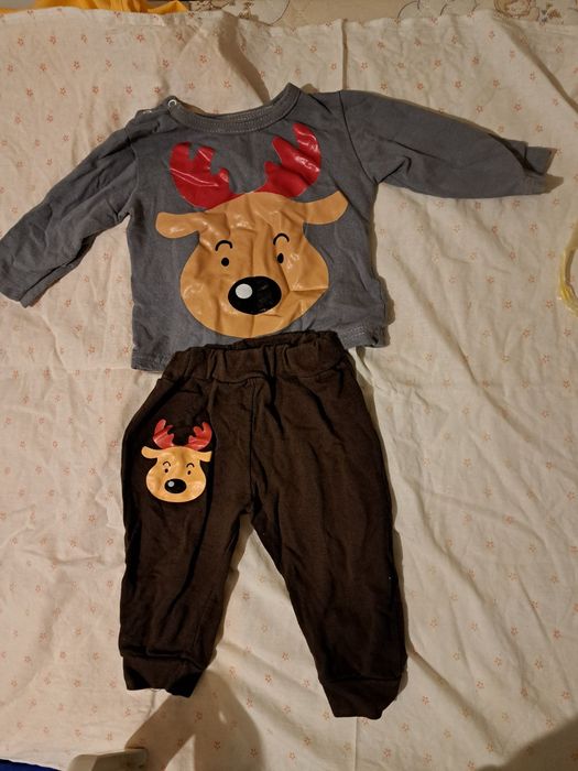 Теплий костюмчик р.74 (заміри)