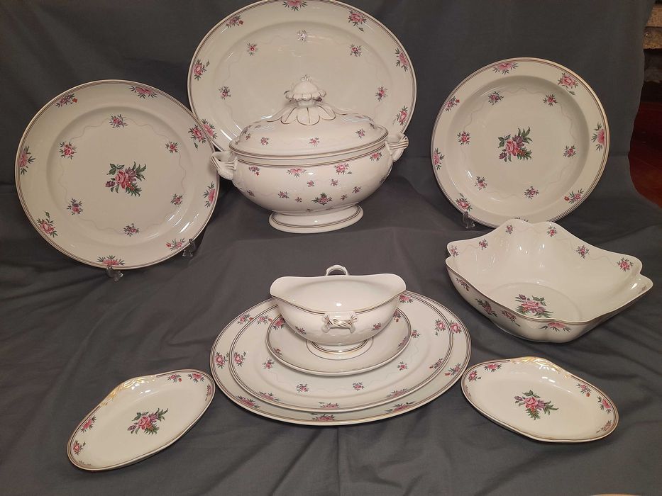 Serviço de jantar Vista Alegre Sílvia - completo