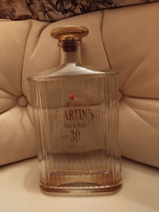 Garrafa cristal James Martin trinta anos