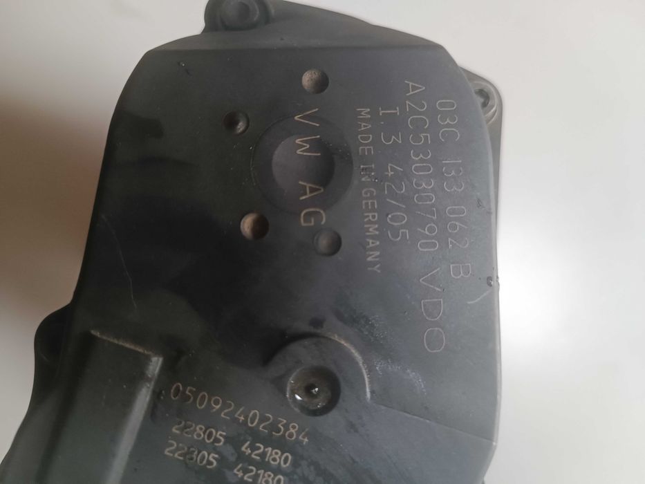 Borboleta de injeção para motor a gasolina Vag