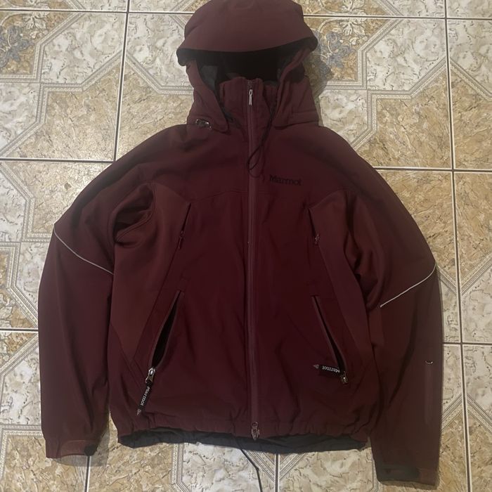 Куртка Marmot/Ветровка Marmot Red Ski Snow Jacket w/WINDSTOPPER