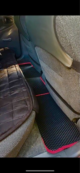 Ева коврики в авто Ланос Єва коврики Eva килимки