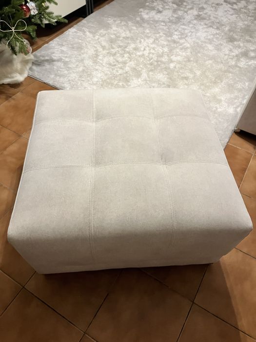 Puff sofa, em tecido lavavel