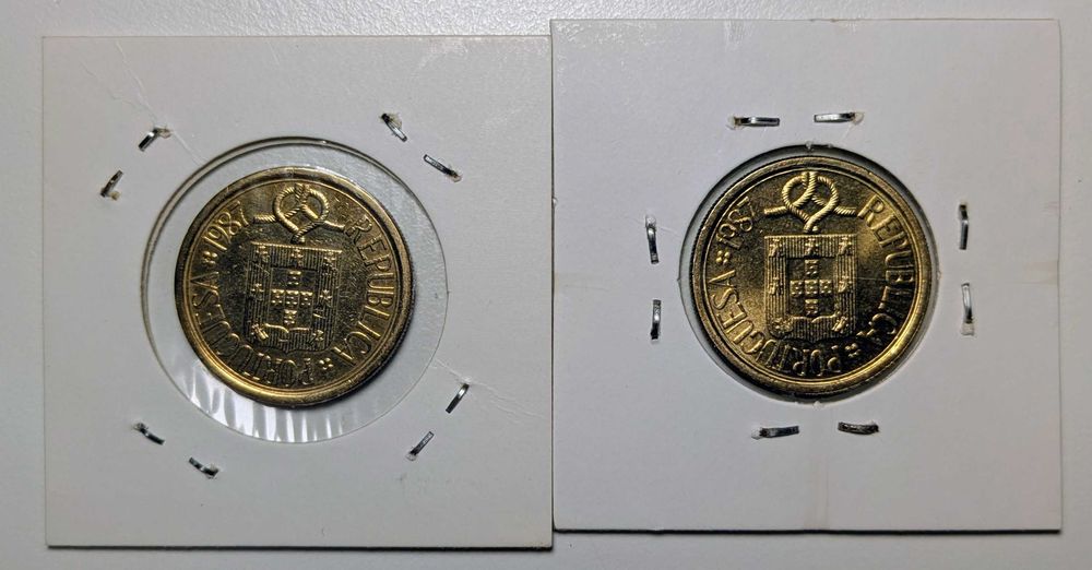 Moeda 10 escudos 1987- Conselho da Europa Mundo Rural