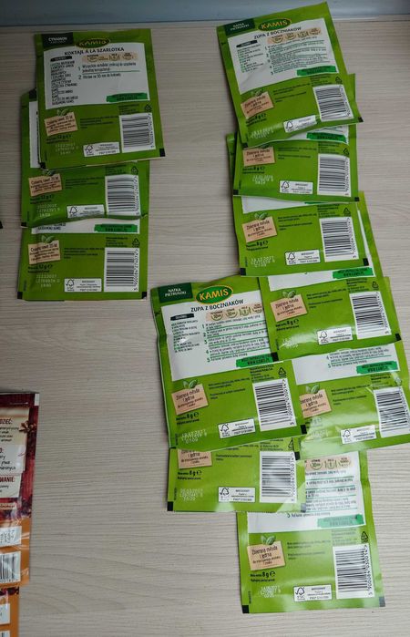 33 opakowania przypraw Kamis + Prymat