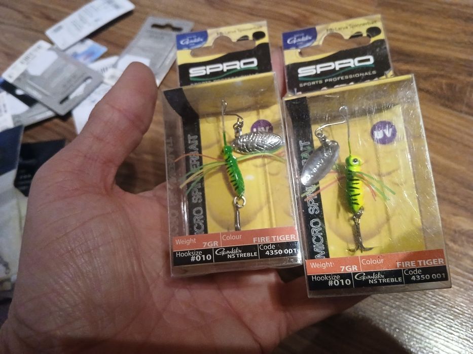Dwie nowe przynęty wędkarskie spro