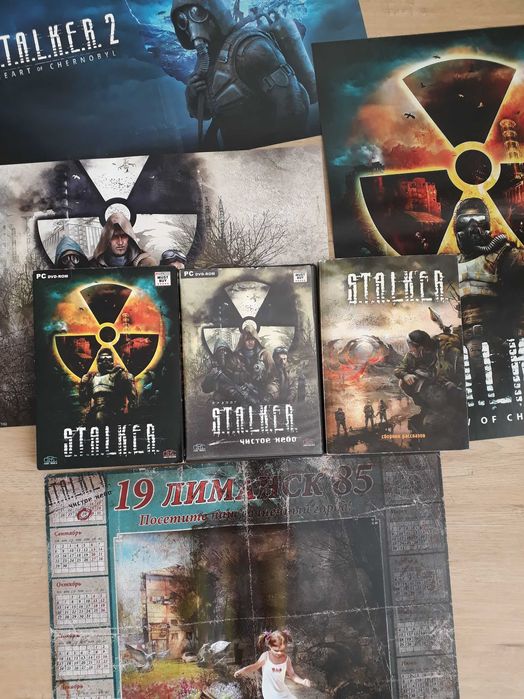 игра на пк сталкер stalker тень чернобыля  чистое небо  лот