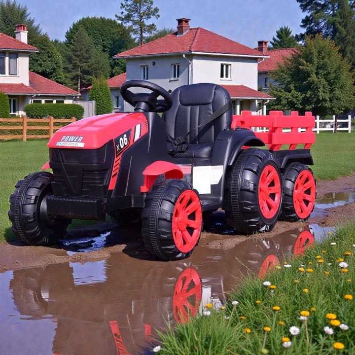 Акція‼️ Дитячий трактор на акумуляторі з Причепом ALEXTOYS WH777