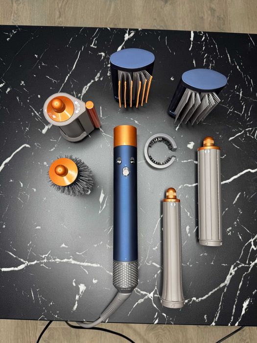 Мультистайлер Airwrap HS05 Long, 6 насадок, Prussia Blue