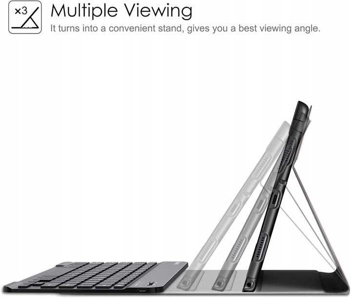 Etui z niemiecką klawiaturą JELLY COMB SAMSUNG TAB A7