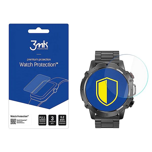 Szkło hybrydowe 3mk Watch Protection FlexibleGlass na Rubicon RNCF18