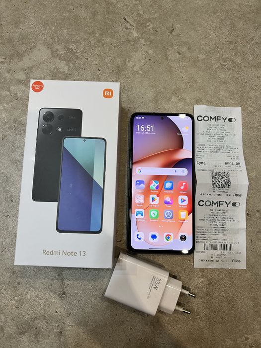 Redmi Note 13 Midnight Black 6/128