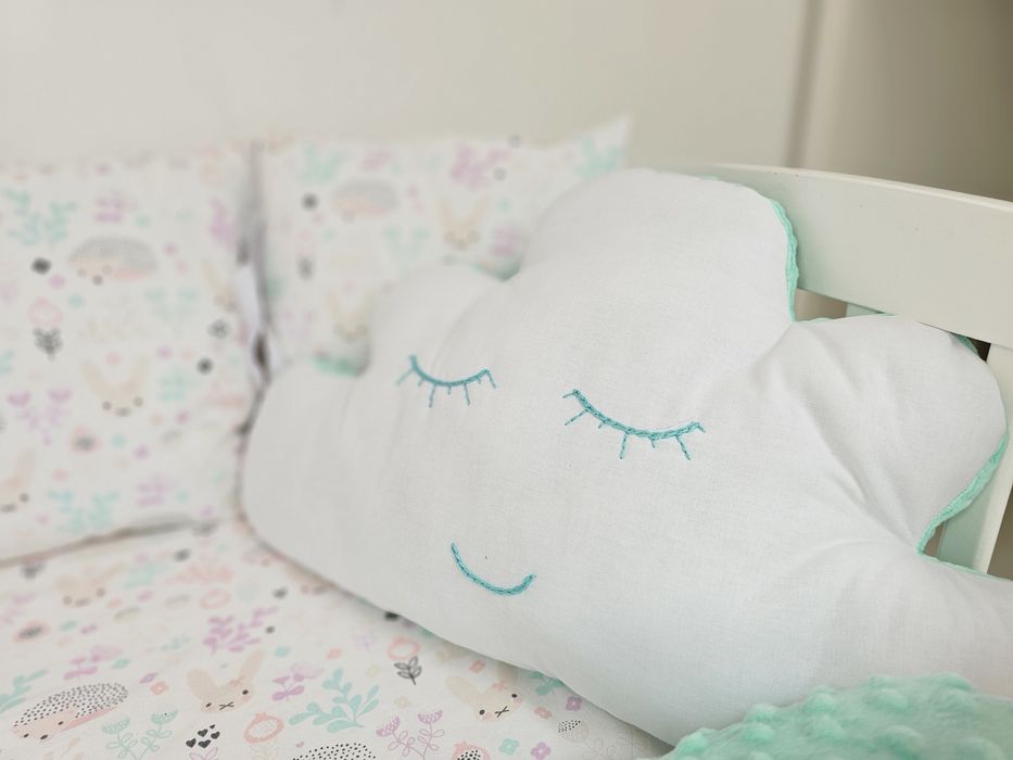 Zestaw do łóżeczka 60×120 dla noworodka