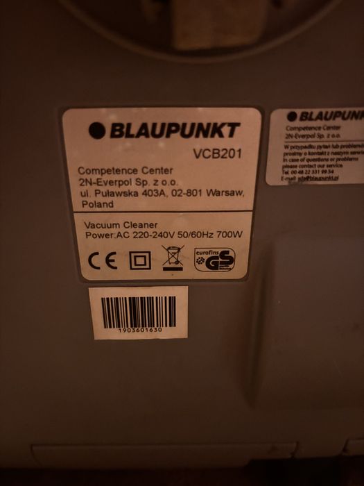 Okurzacz Blaupunkt workowy