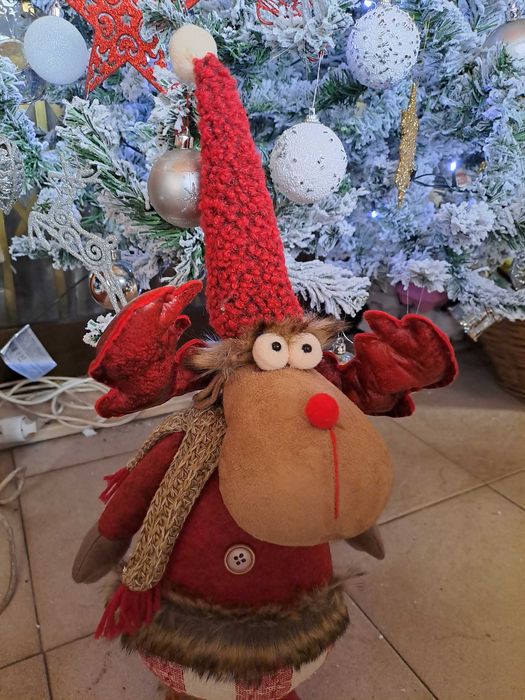 Rena de Natal vermelha