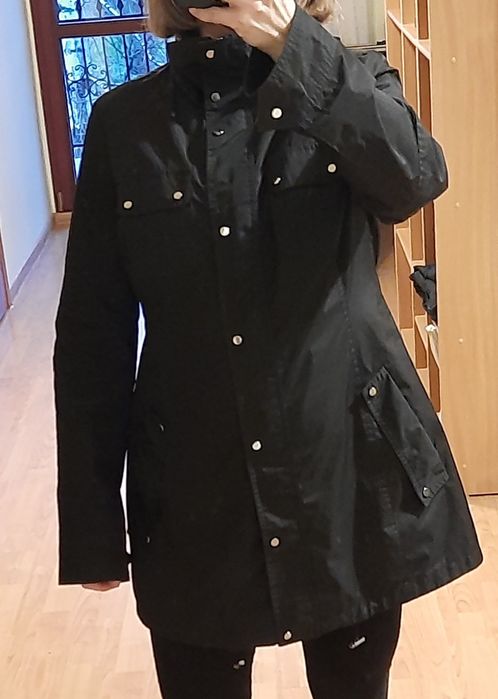 Kurtka czarna parka