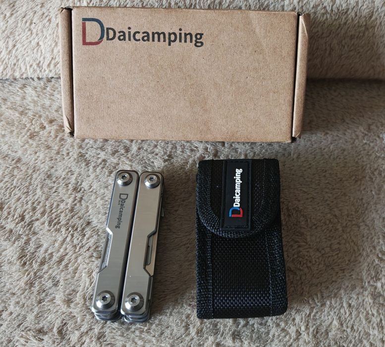 Мультитул  DAICAMPING DL19  з  чохлом  новий.