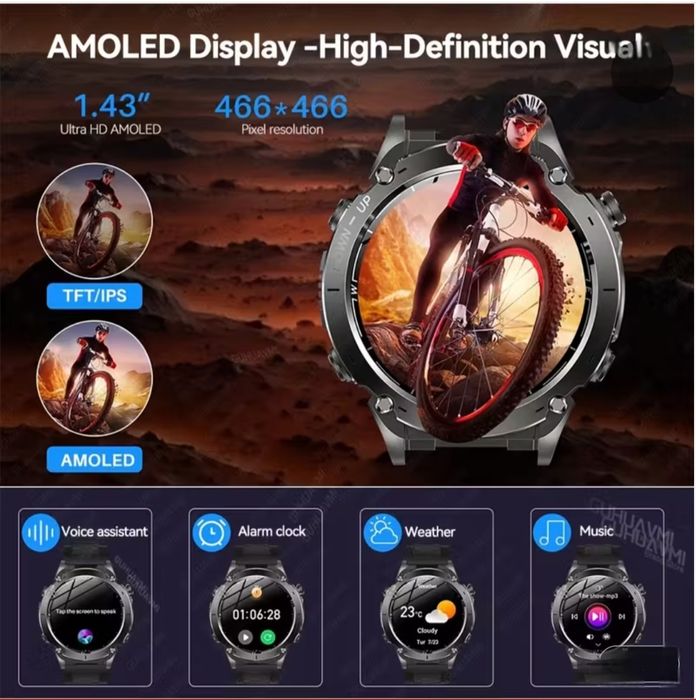 Смарт годинник Android та IOS