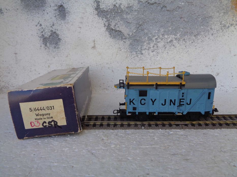 1:87 PIKO Vagão transformado para reparação de catenárias comboio