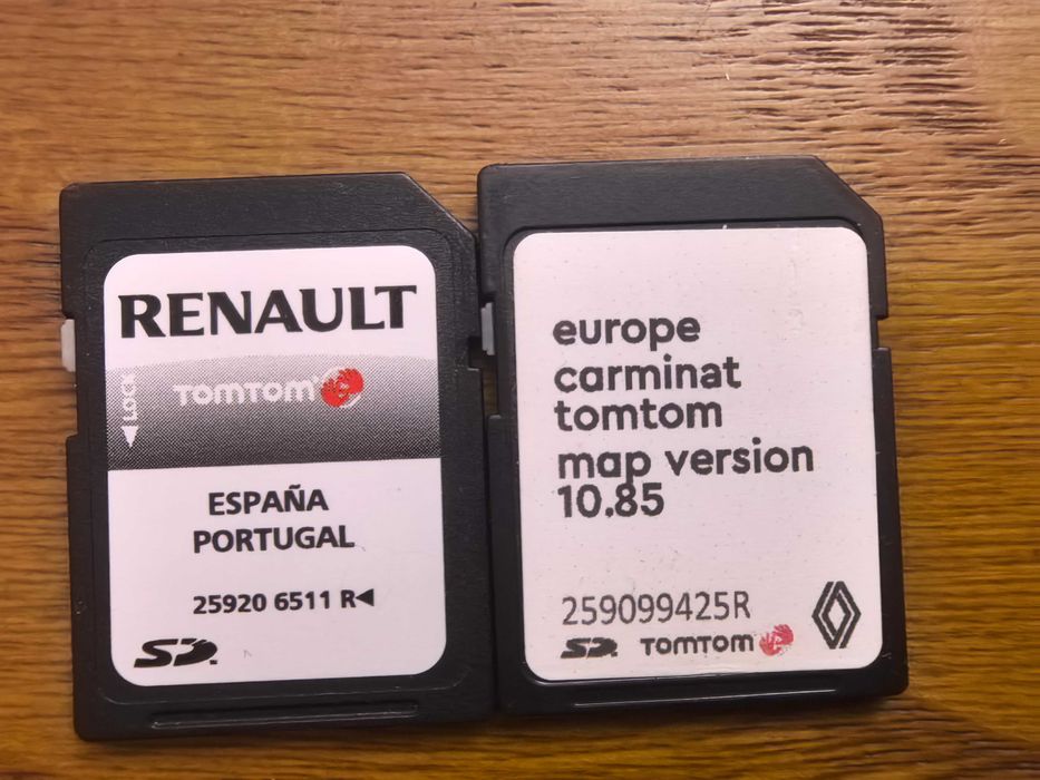 Renault Cartao de Mapas GPS Europa