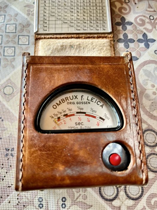 Fotometro Gossen F. Leica