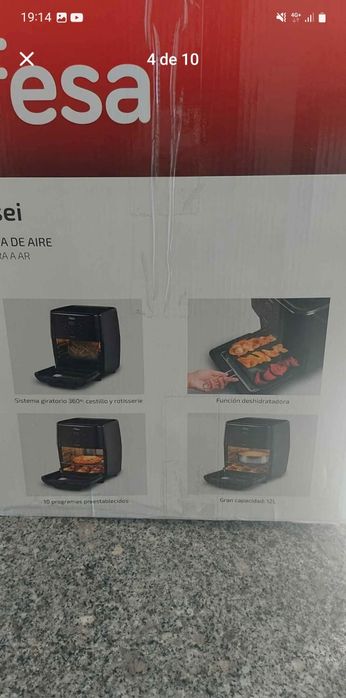 Air Fryer Ufesa 12 LT como nova
