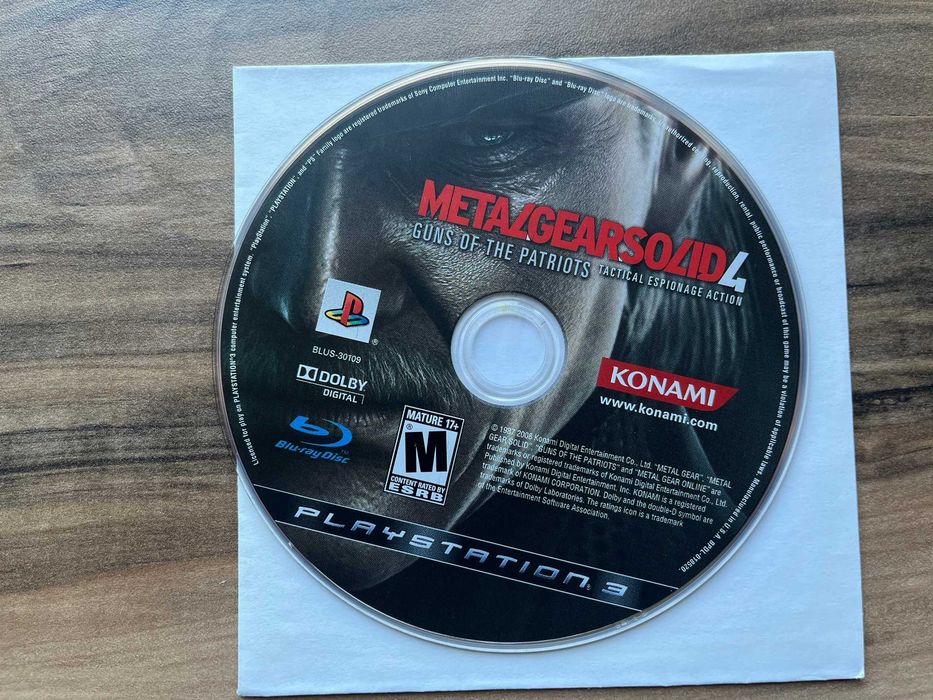 Metal Gear Solid 4: Guns of the Patriots (гра для Sony PlayStation 3)