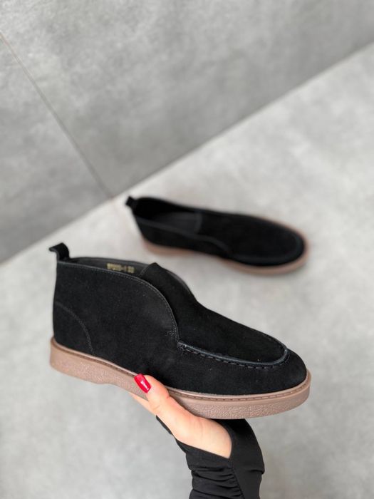 Sale! Трендові лофери Натуральна замша