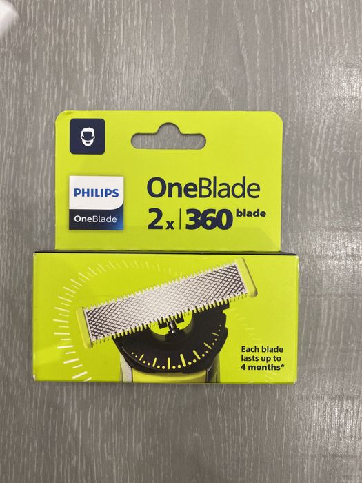 Philips OneBlade оригінальні змінні леза касети насадки катриджі