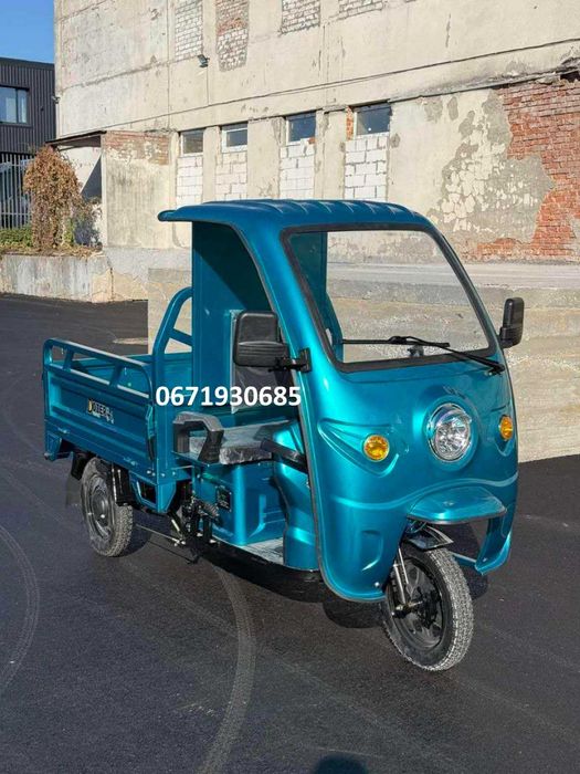 Електроцикл з кабіной Dozer Model-1 Дозер 800W  Кредит Запас ходу 50км